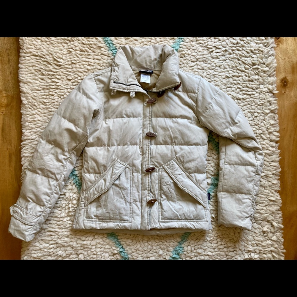 Patagonia Down Organic Cotton Toggle Coat